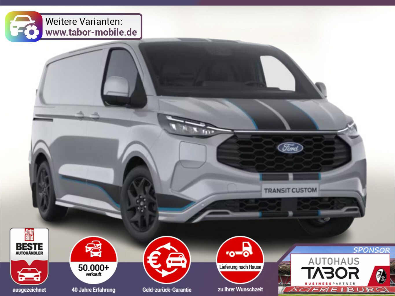 Ford Transit Custom PHEV Sport L1 LED SHZ UVP-28%*