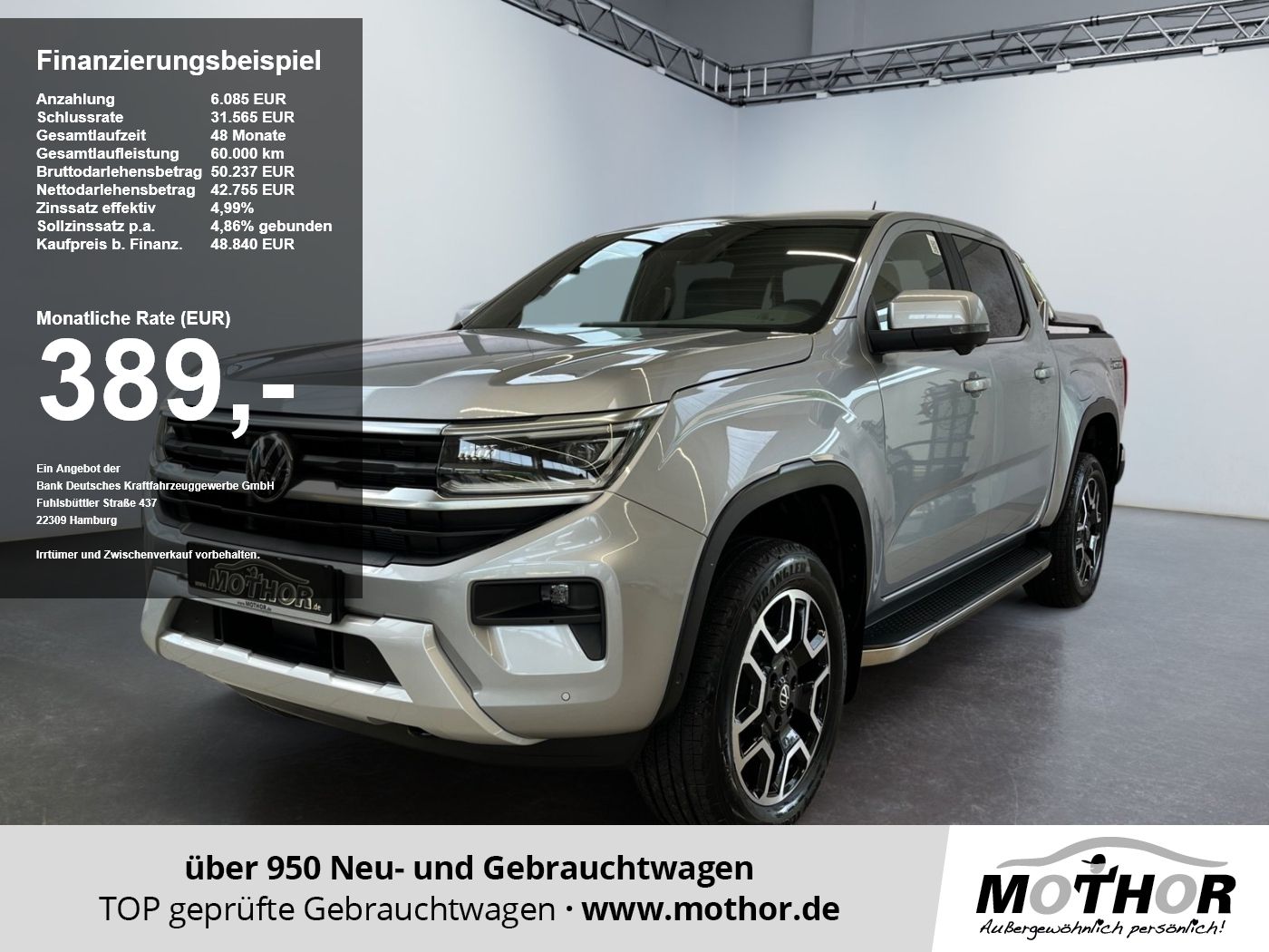 Volkswagen Volkswagen Amarok Doppelkabine Style 2.0 TDI DSG 4