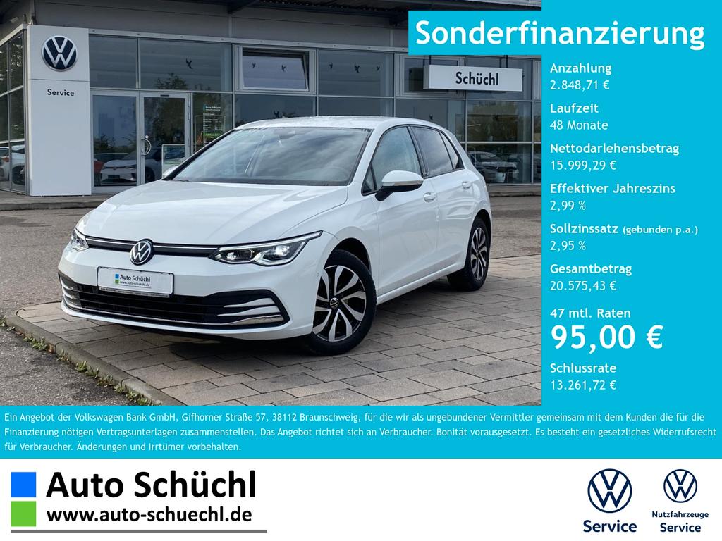 Volkswagen Golf 15 TSI ACTIVE GARANTIESTANDHEIZUNGACCAP 2023