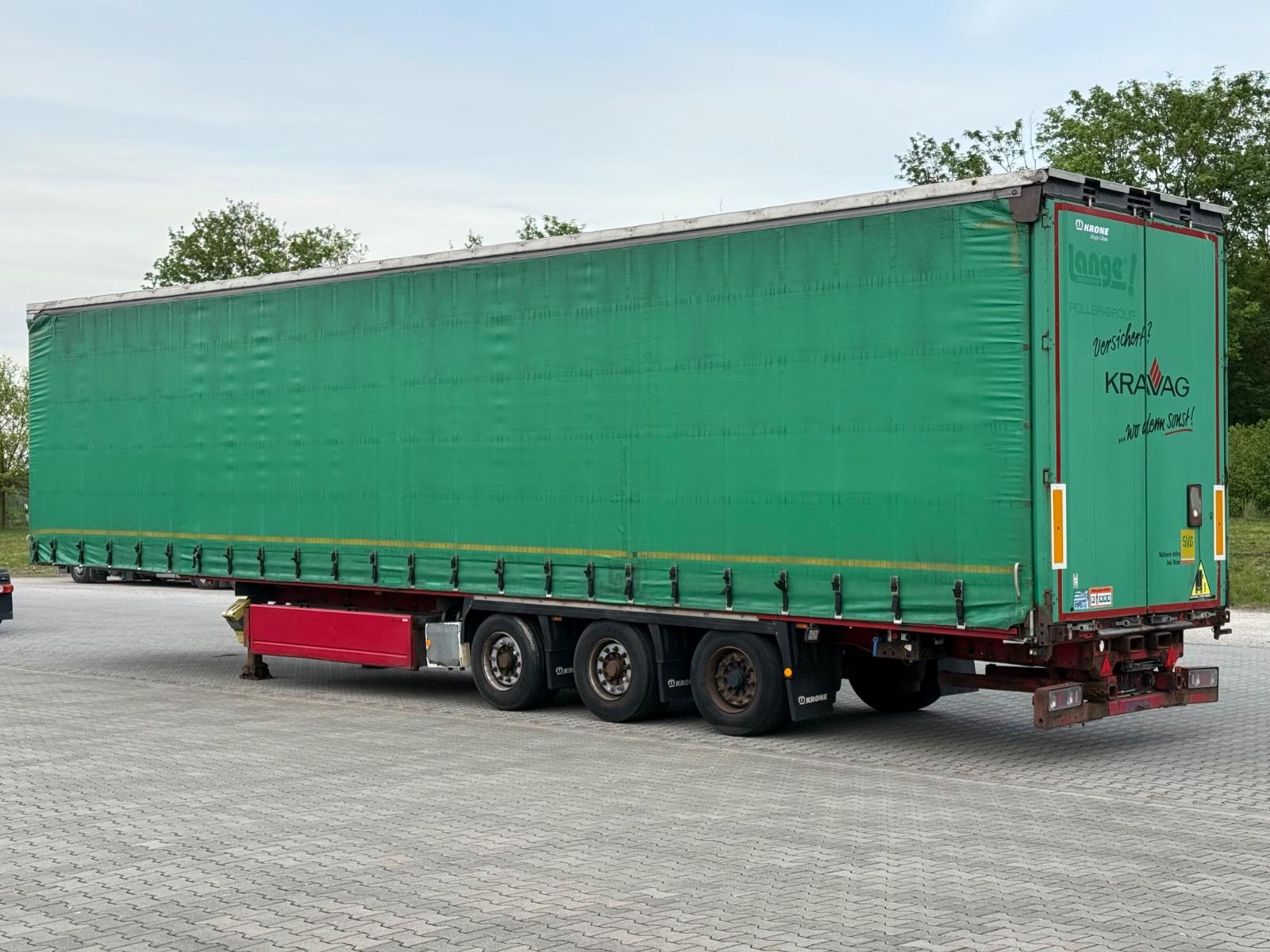 Krone SD Mega BPW-ECO Staplerhalterung Palettenkasten