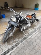 Harley-Davidson FL Shovelhead im Knickrahmen - HARLEY-DAVIDSON SHOVEL