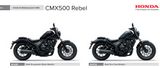 Honda CMX 500 Rebel  2025   6 Jahre Garantie