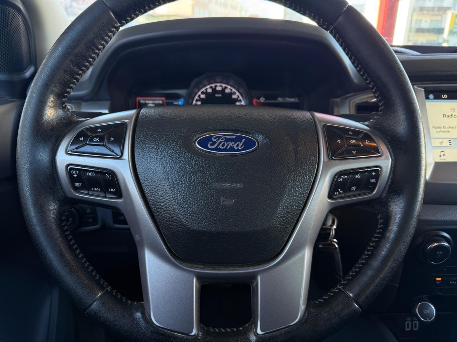 FORD RANGER LIMITED 160CH - DOUBLE CABINE - ATTELAGE - BVM - SELLERIE CUIR