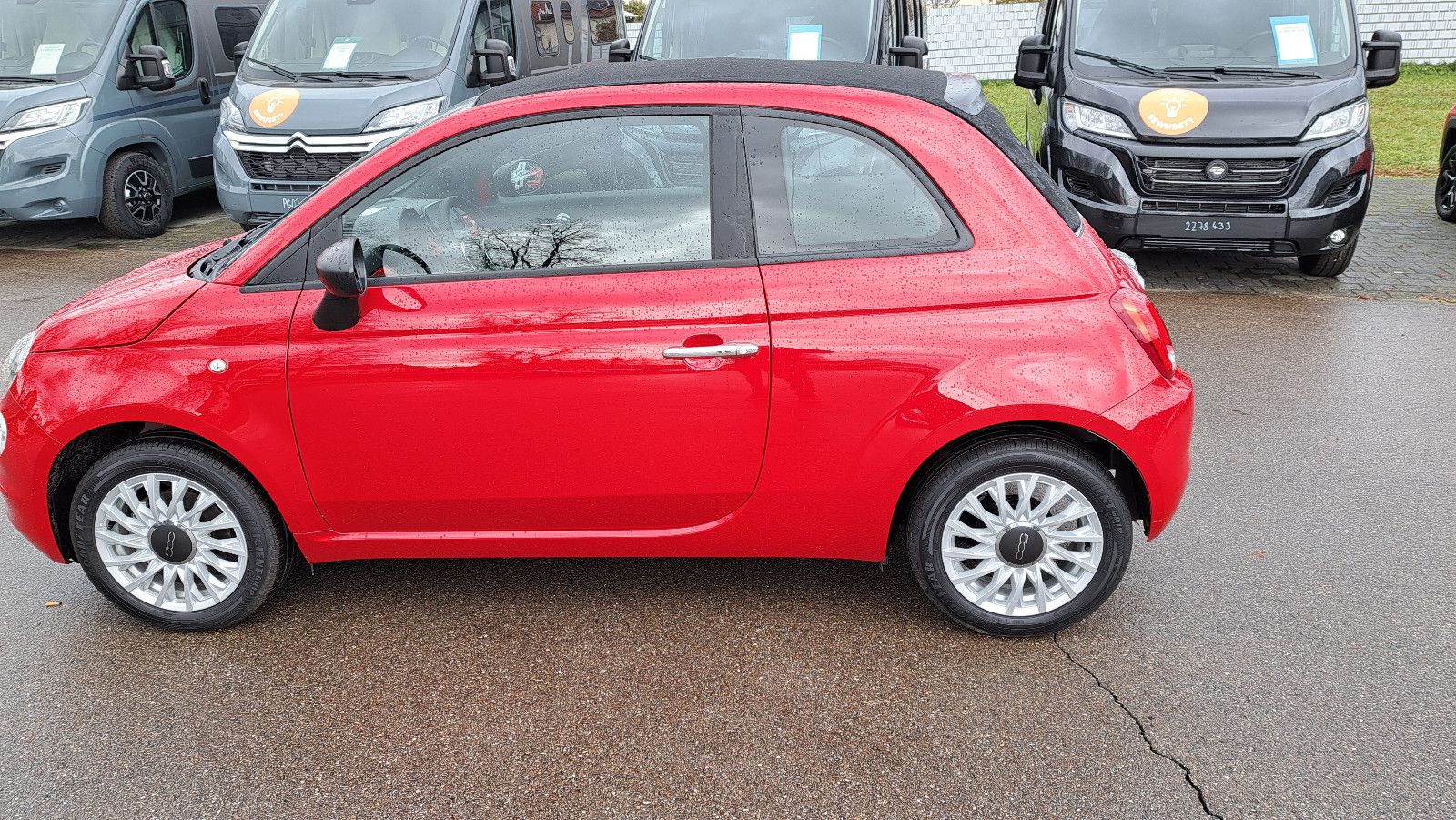 Fahrzeugabbildung Fiat 500C Hybrid Cabrio