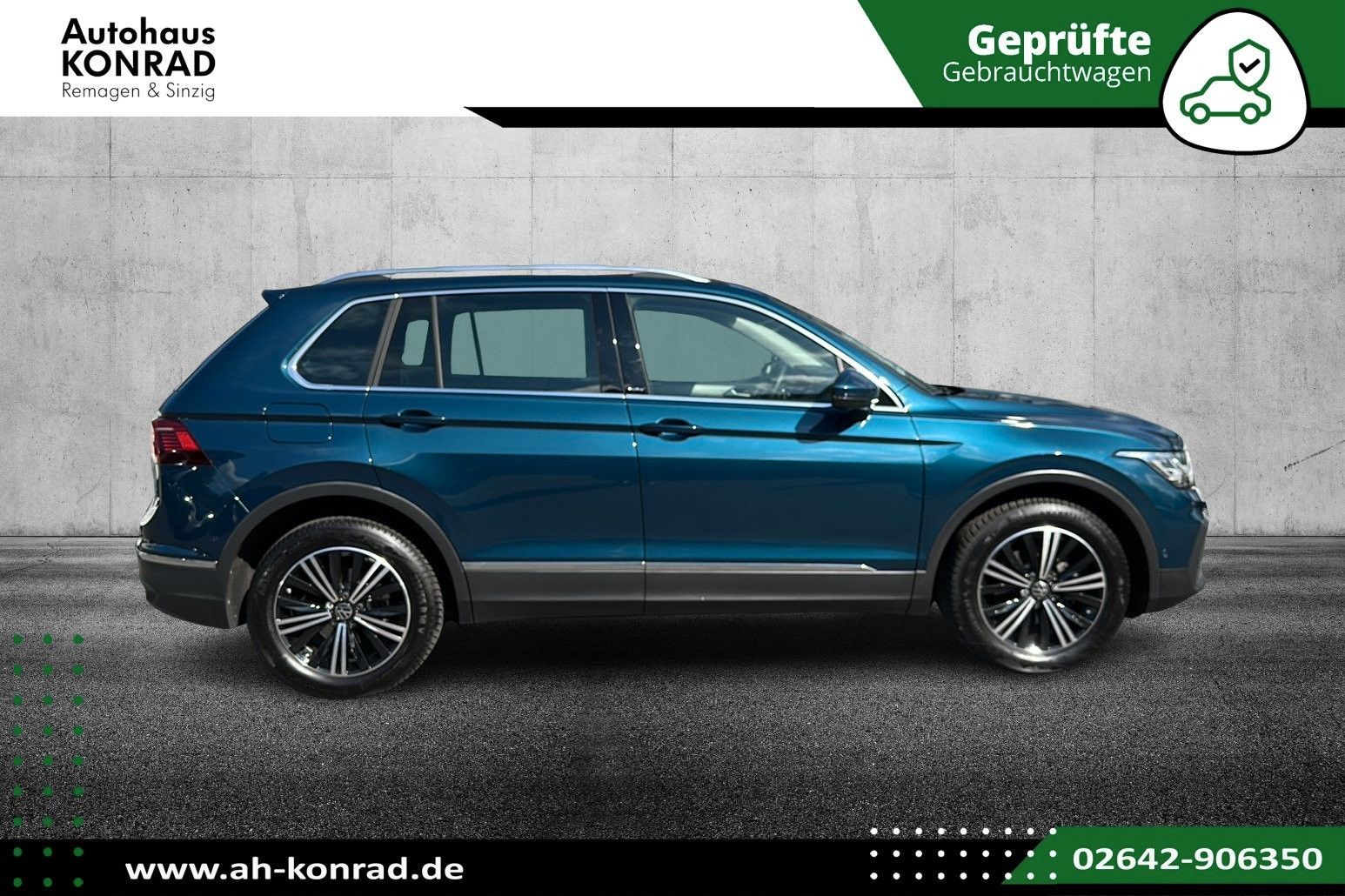 Fahrzeugabbildung Volkswagen Tiguan 1.5 TSI DSG Life  Move+AHK+Standheizung