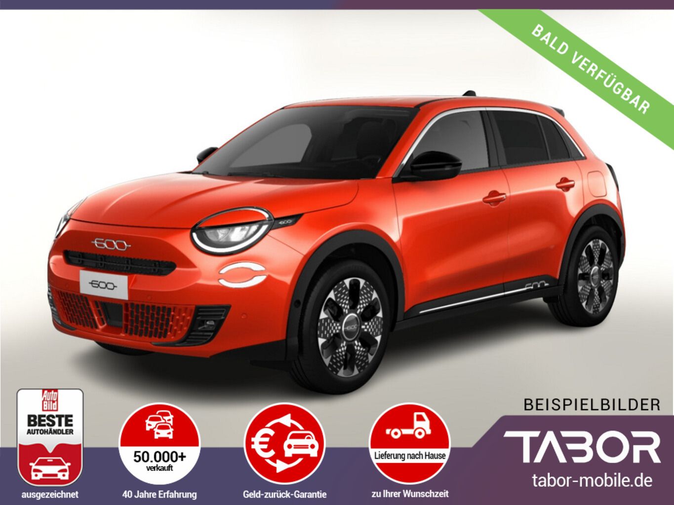 Fiat 600e 54kWh 156 La Prima Nav ACC SHZ Kam PDC Keyl