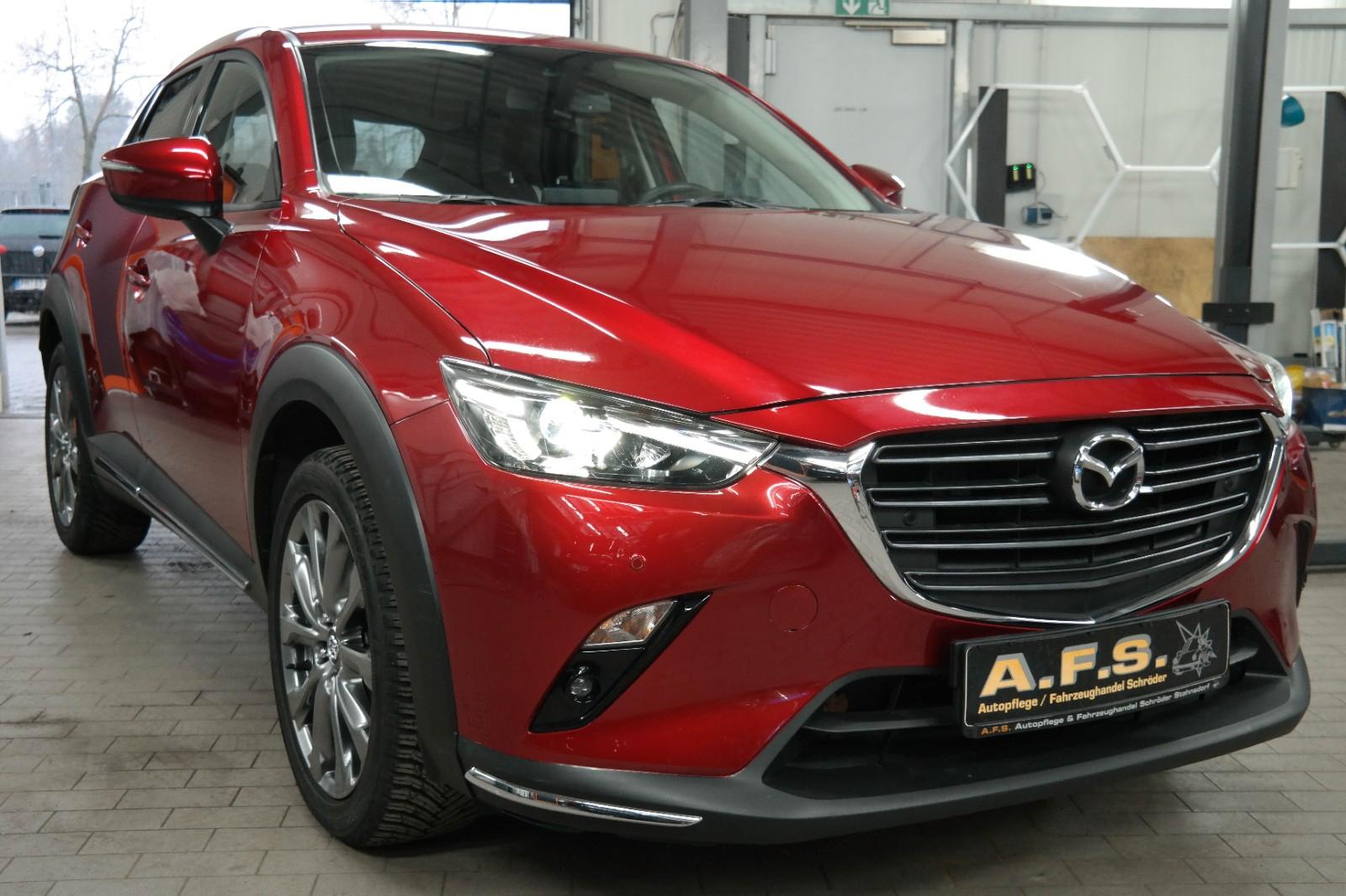 Mazda CX-3 Kangei Leder Head-Up LED Kamera Navi Tempo.