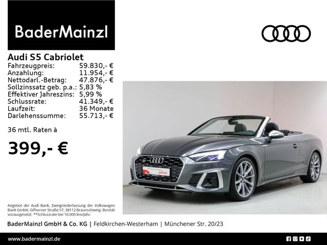 Audi S5 Cabriolet TFSI quattro Matrix B&O Navi Kamera