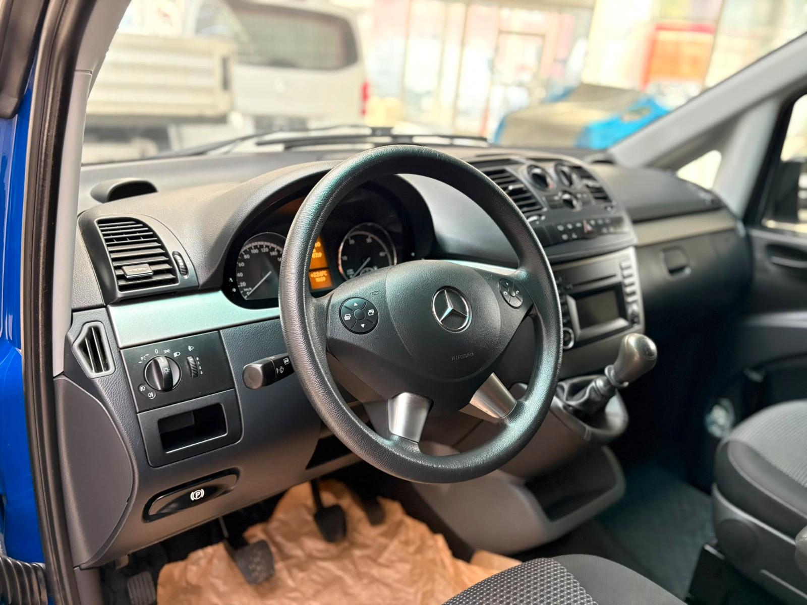 MERCEDES-BENZ VITO 113 CDI 136ch MIXTO 5 PLACES - GPS - ATTELAGE - RADARS DE STATIONNEMENT AVANT/ARRIÈRE - CLIMATISATION - CHAUFFAGE AUXILIAIRE