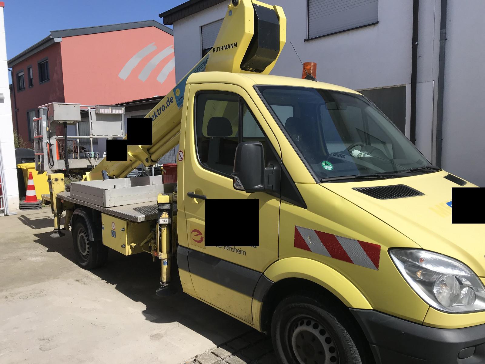Mercedes-Benz Sprinter II 313,Ruthmannsteiger,Hubarbeitsbühne
