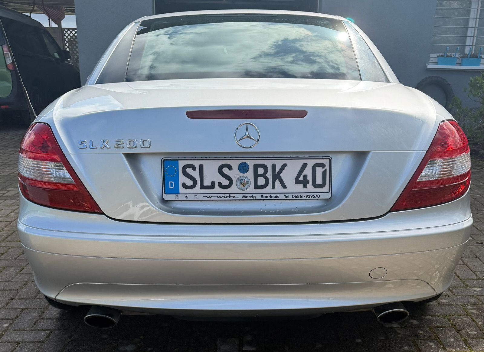 Fahrzeugabbildung Mercedes-Benz SLK 200 SLK Roadster SLK 200 Kompressor