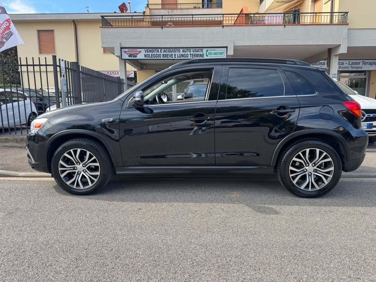 Mitsubishi ASX 2019, 1.6D dīzelis, Manuāls, Universāls, Melns — Latvijā