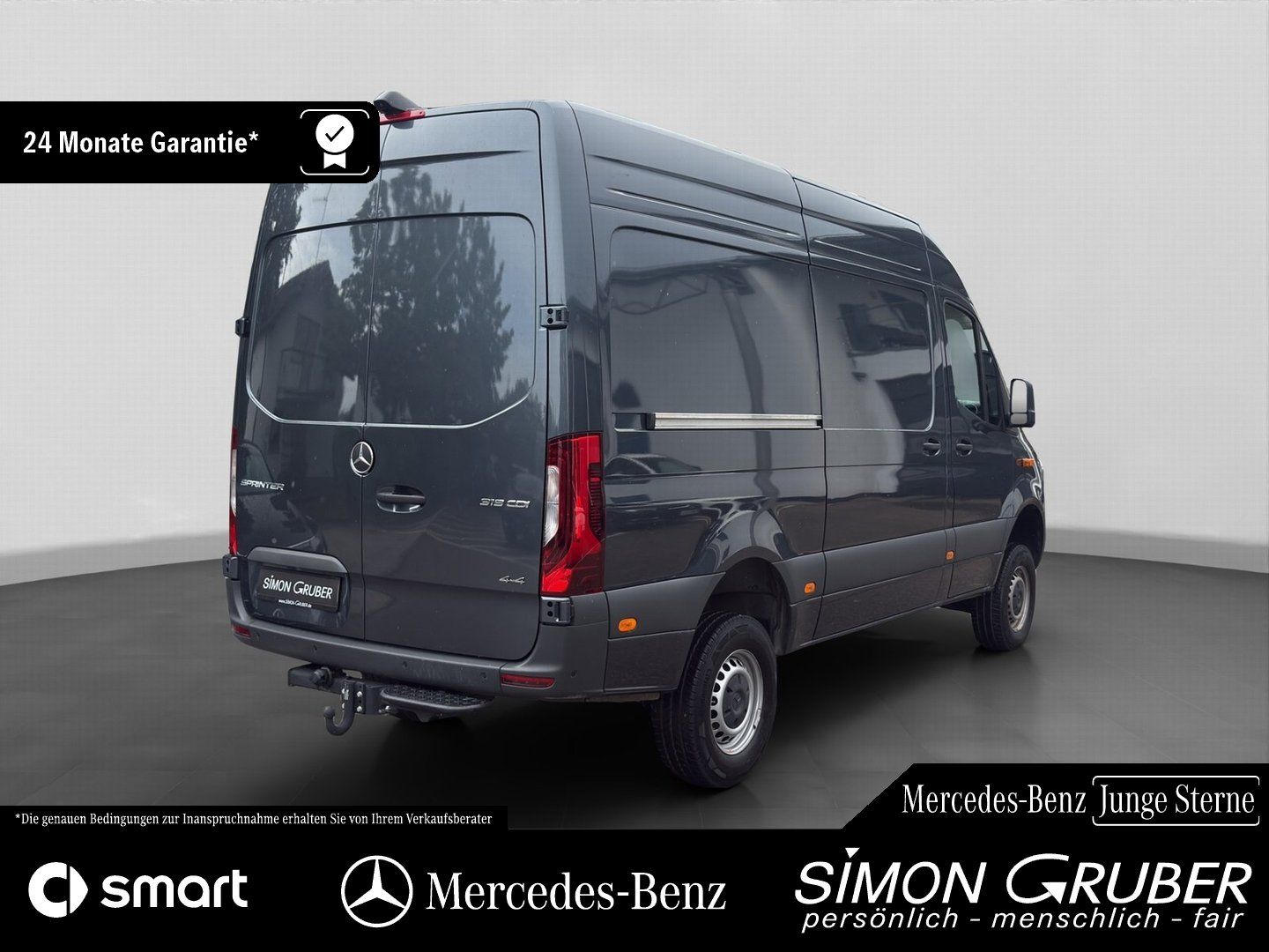 Fahrzeugabbildung Mercedes-Benz Sprinter 319 4*4 PRO hoch Standard L2H2 LED AHK
