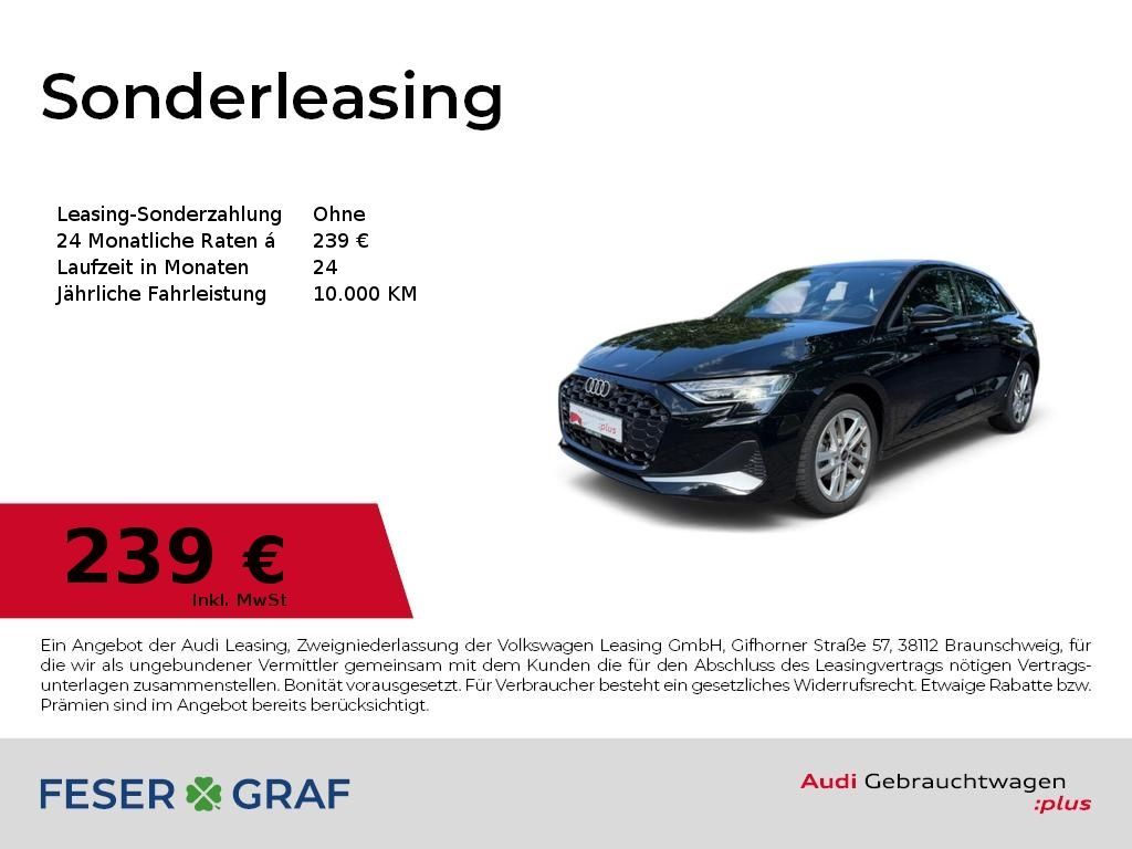 Audi A3 Sportback Advanced s tronic LED+/Kamera/Navi+
