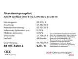 Audi A6 Sportback e-tron *2x S line*8-fach*UPE 94t€* - Audi A6 e-tron mit Schiebedach