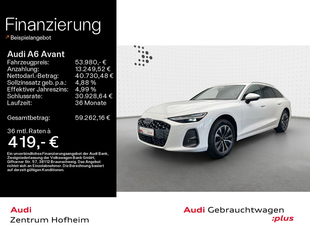 Audi A6 Avant 40 TDI advanced S tro*Matrix*Virtual*Sm