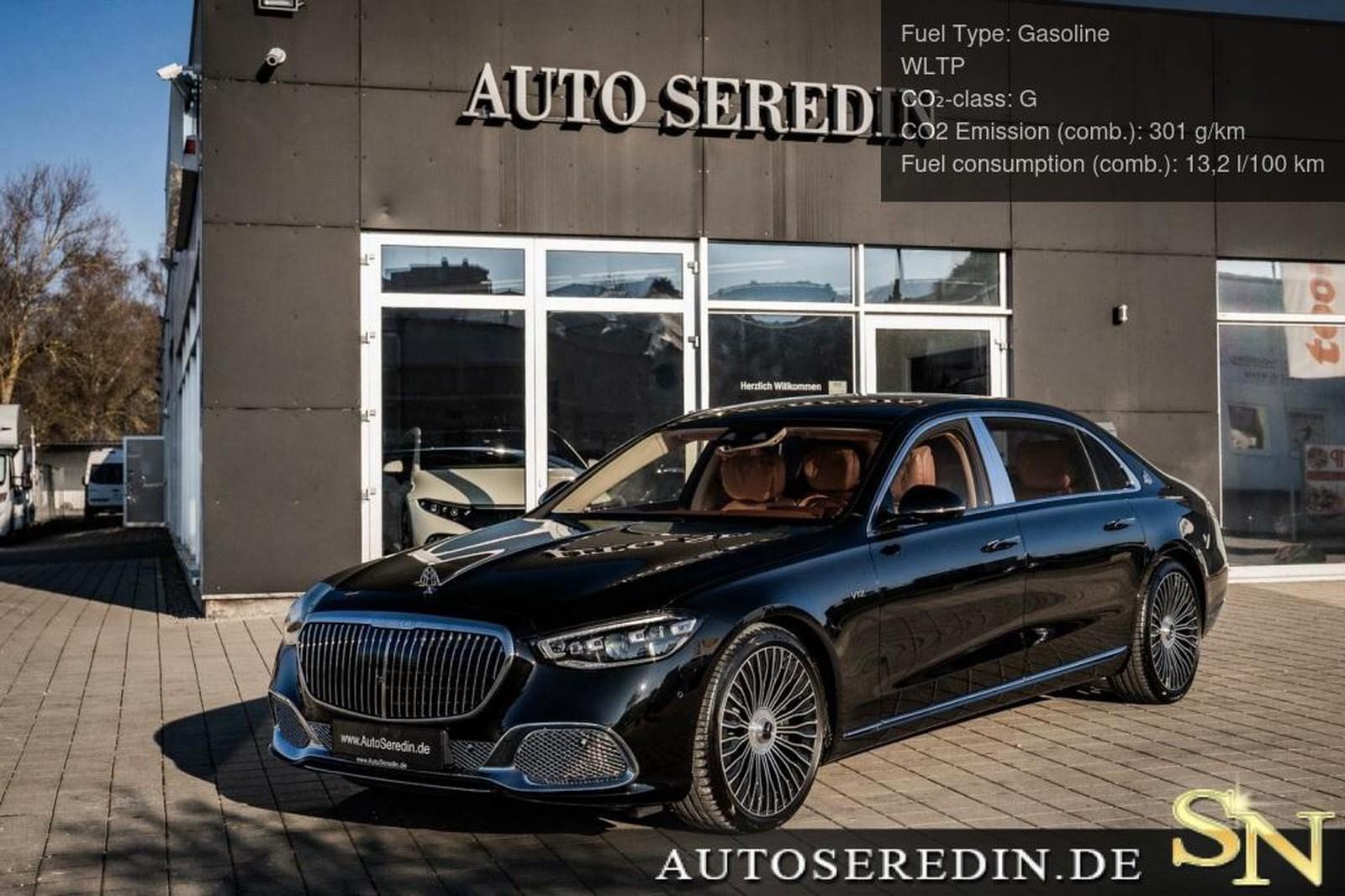 Mercedes-Benz S 680 Prod.26 Maybach Brown+Full+Leather Headlin