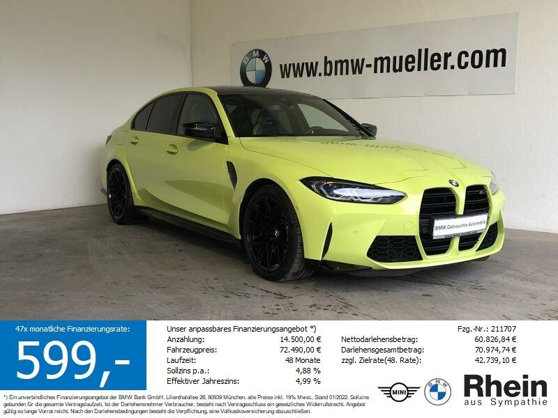 BMW M3 Comp LASER/HUD/MEMO/hk/M-SITZ/GALV/CAM/LHZ
