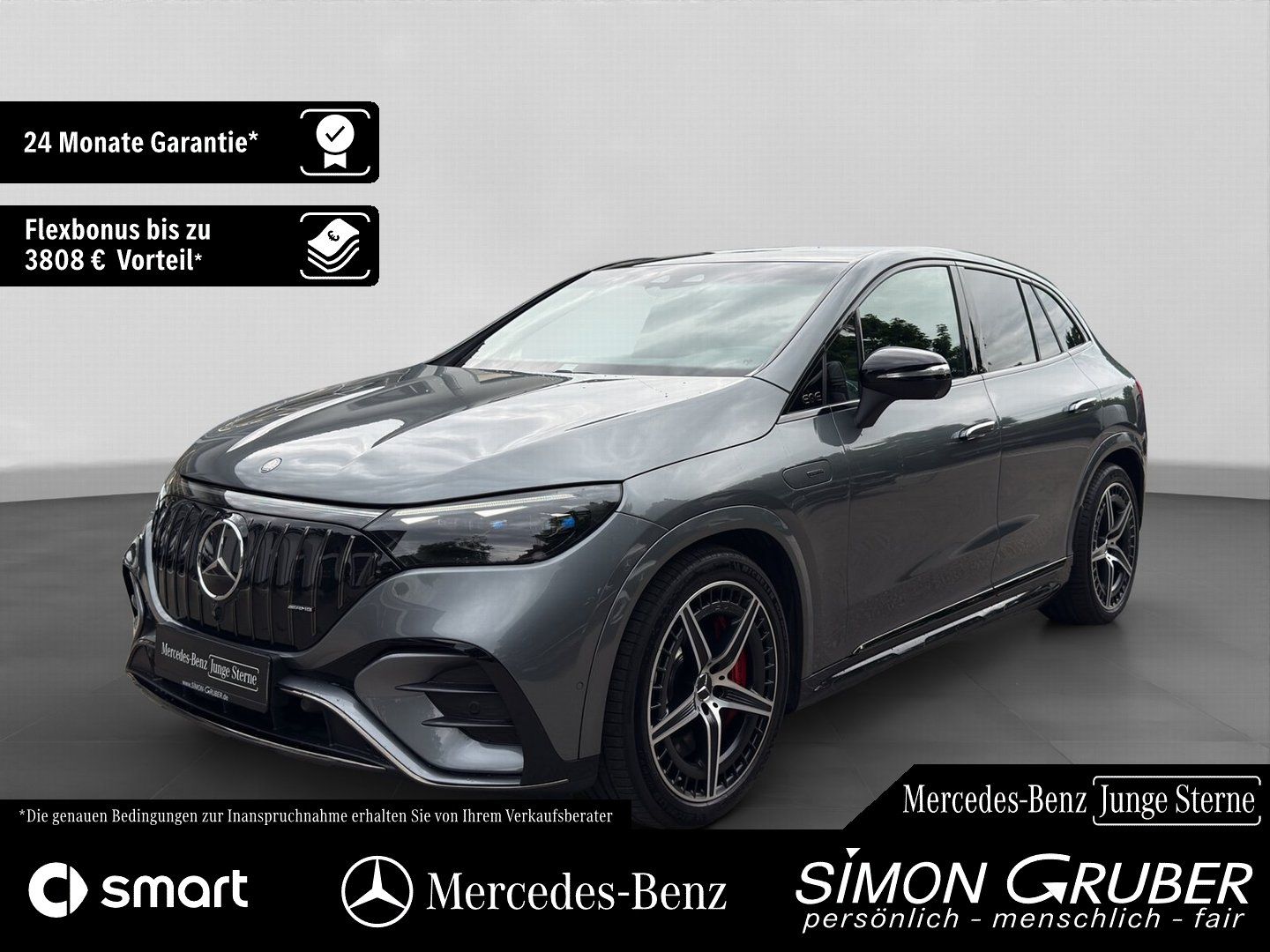 Fahrzeugabbildung Mercedes-Benz EQE 53 4M+ SUV AMG Dynamic+ ActiveRide DriversP