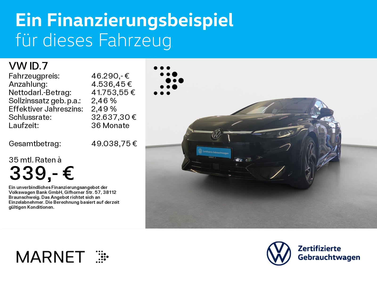Volkswagen ID.7 Pro Black Style *Navi*Wärmep*IQ-Light*IQ-Dr