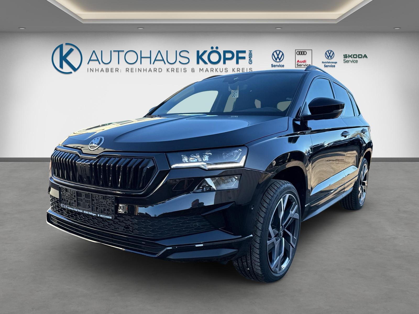 Skoda Karoq Sportline 4x4TDI AHK LED Matrix Gar. 360 G
