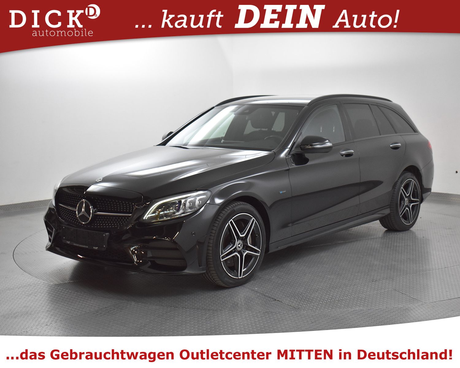 MERCEDES-BENZ C 300de 2X AMG Line NIGHT+STDHZ+AHK+WIDES+MULTIB - Image 4