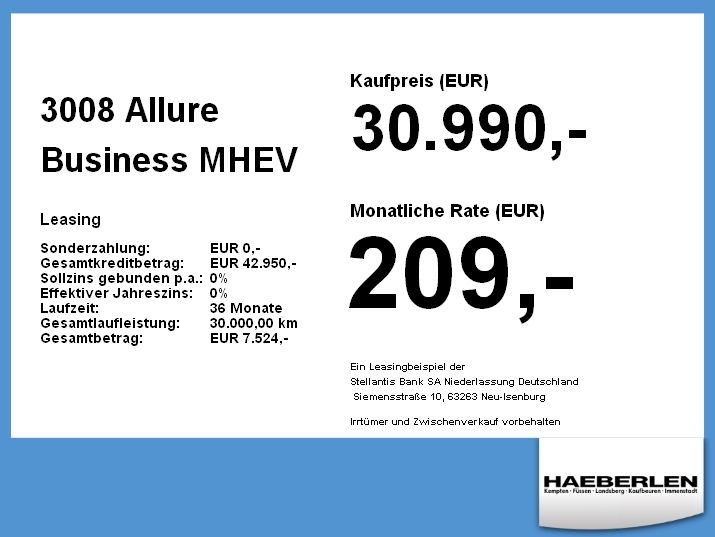 Peugeot 3008 - Bild 4