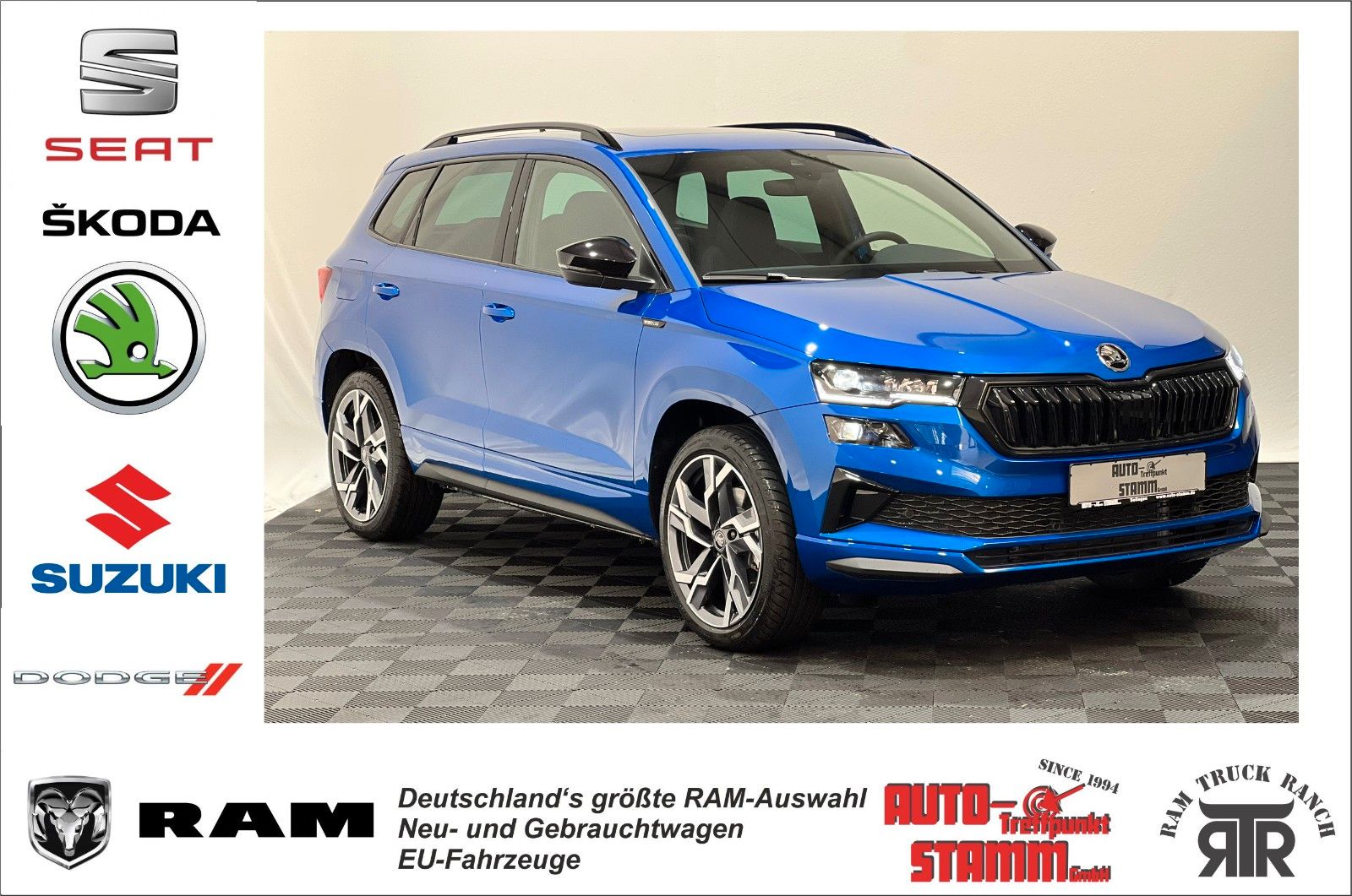Fahrzeugabbildung SKODA Karoq Sportline 4x4 -Leder - AHK - Pano - Rfk