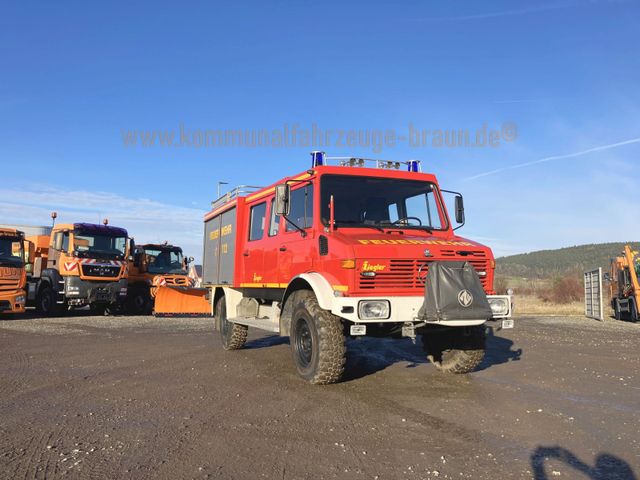 Unimog U 1300 L DoKa 4x4 Feuerwehr*TOP Zustand