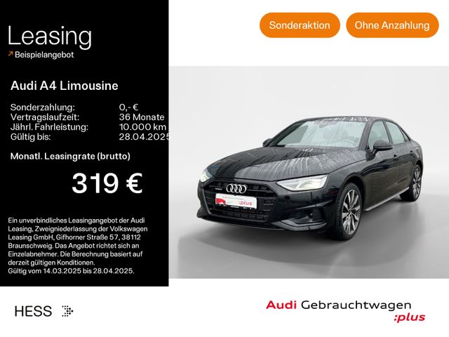 Audi A4 Limousine 40 TFSI quattro advanced*NAVI*LED*K