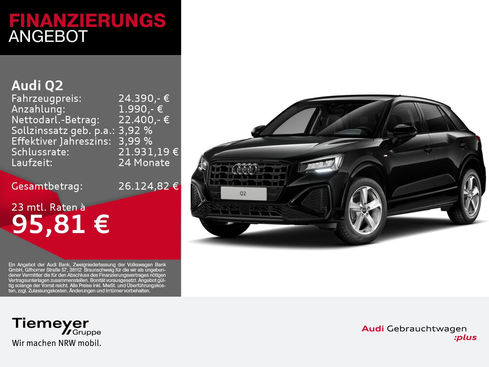 Audi Q2 30 TFSI S LINE SPORTSITZE KAMERA NAVI+