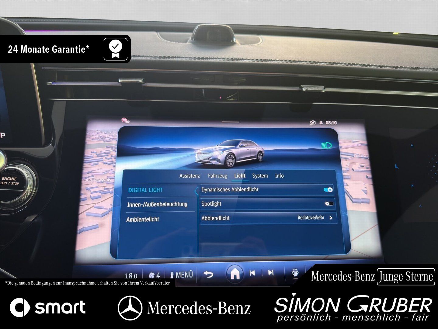 Fahrzeugabbildung Mercedes-Benz E 300 e AMG Night Pano Superscreen Leder AHK