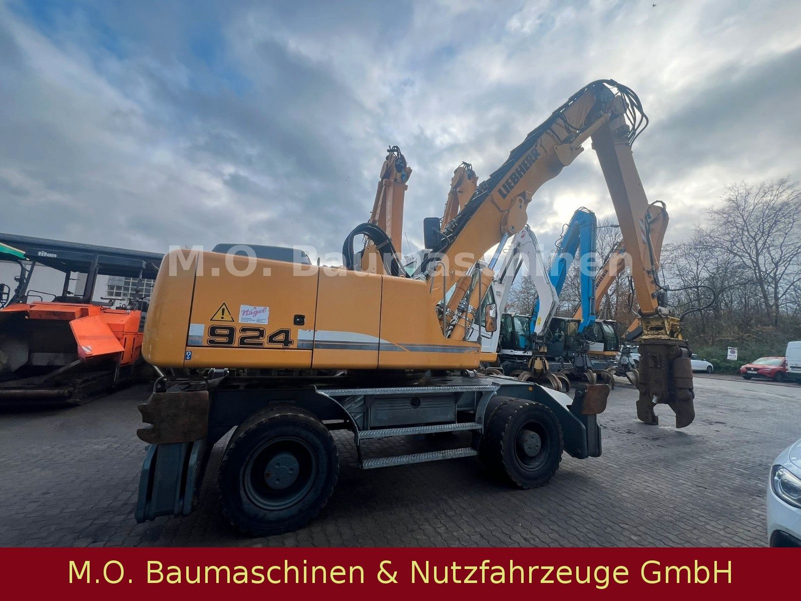 Fahrzeugabbildung Liebherr A 924 C Litronic /Schrottschere/Umschlagbagger