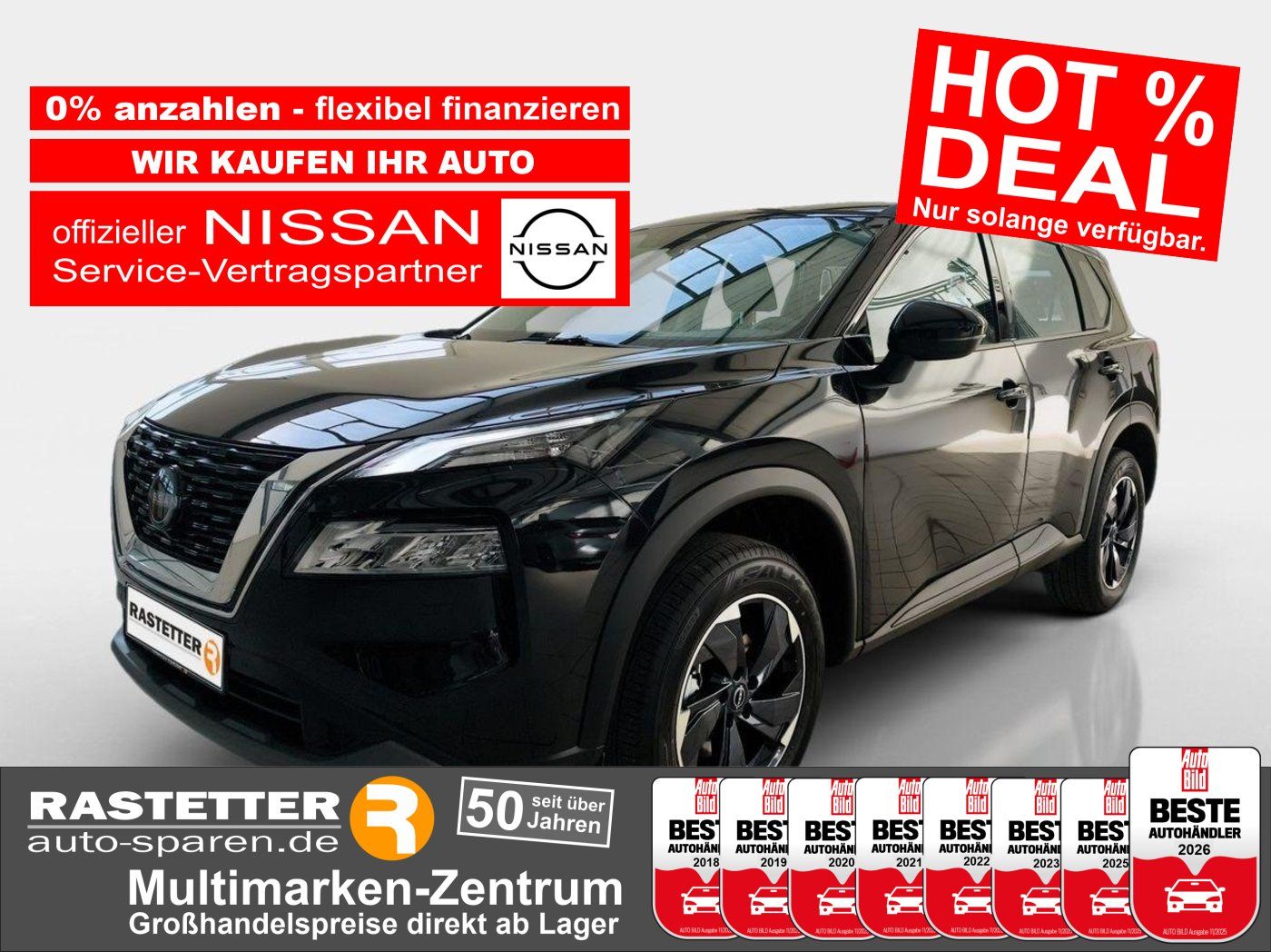 Nissan X-Trail acenta 7Sitze+ACC+Kamera+NiConnect+iKey+