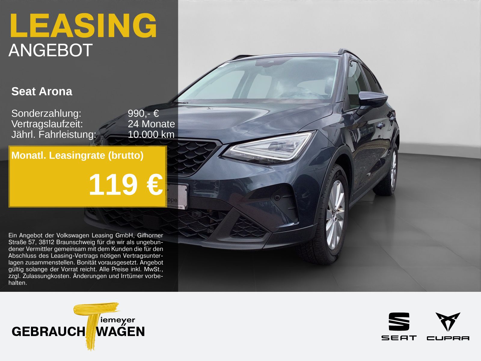 Seat Arona 1.0 TSI STYLE NAVI ACC PARKL SH GJR