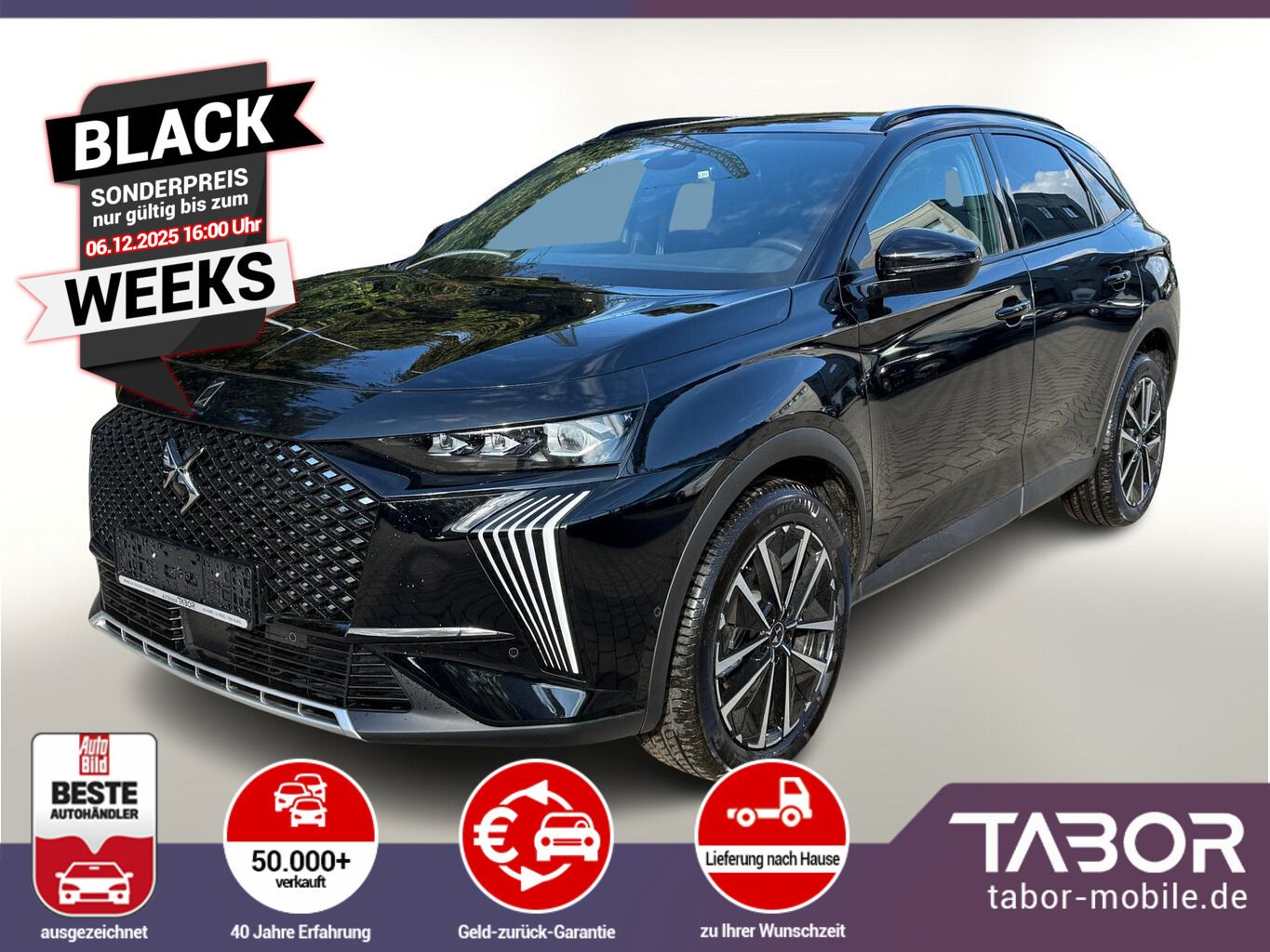 DS Automobiles 7 130 EAT8 Pallas Pano LED Nav Keyl UVP-38%*