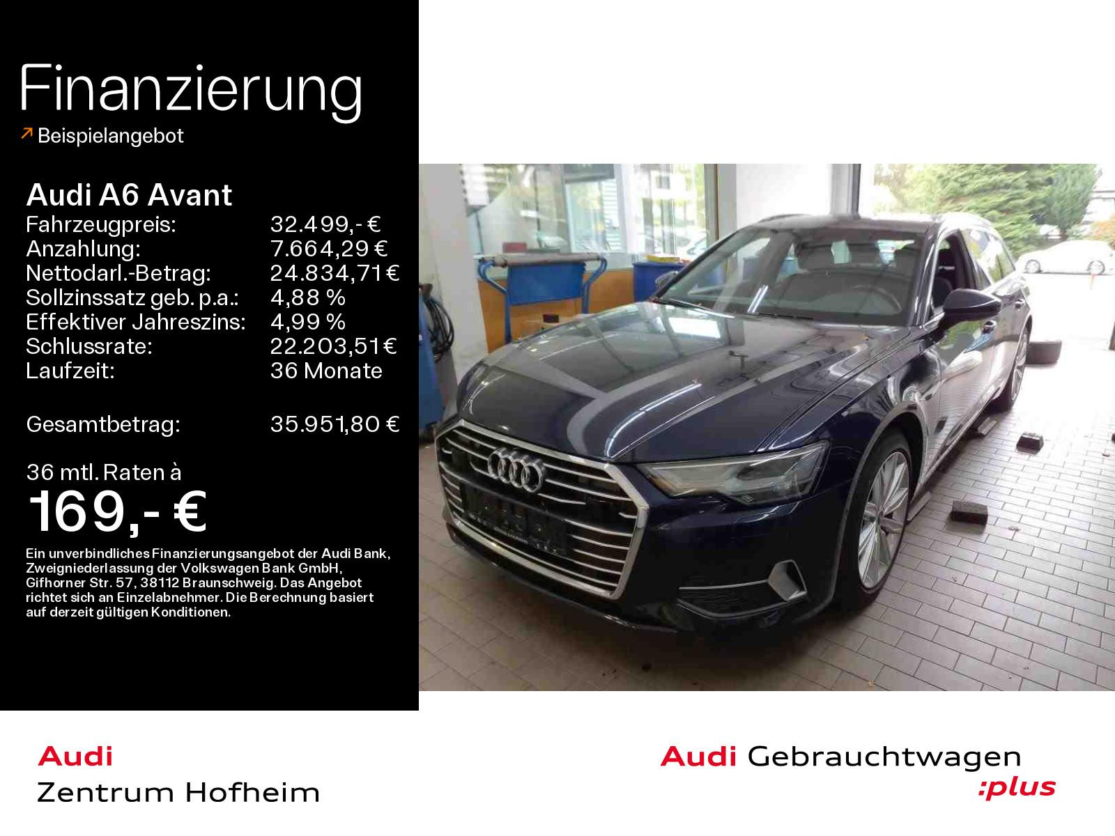Audi A6 Avant Sport 45TFSI*NAVI*PANO*Tour*Memory*19Zo