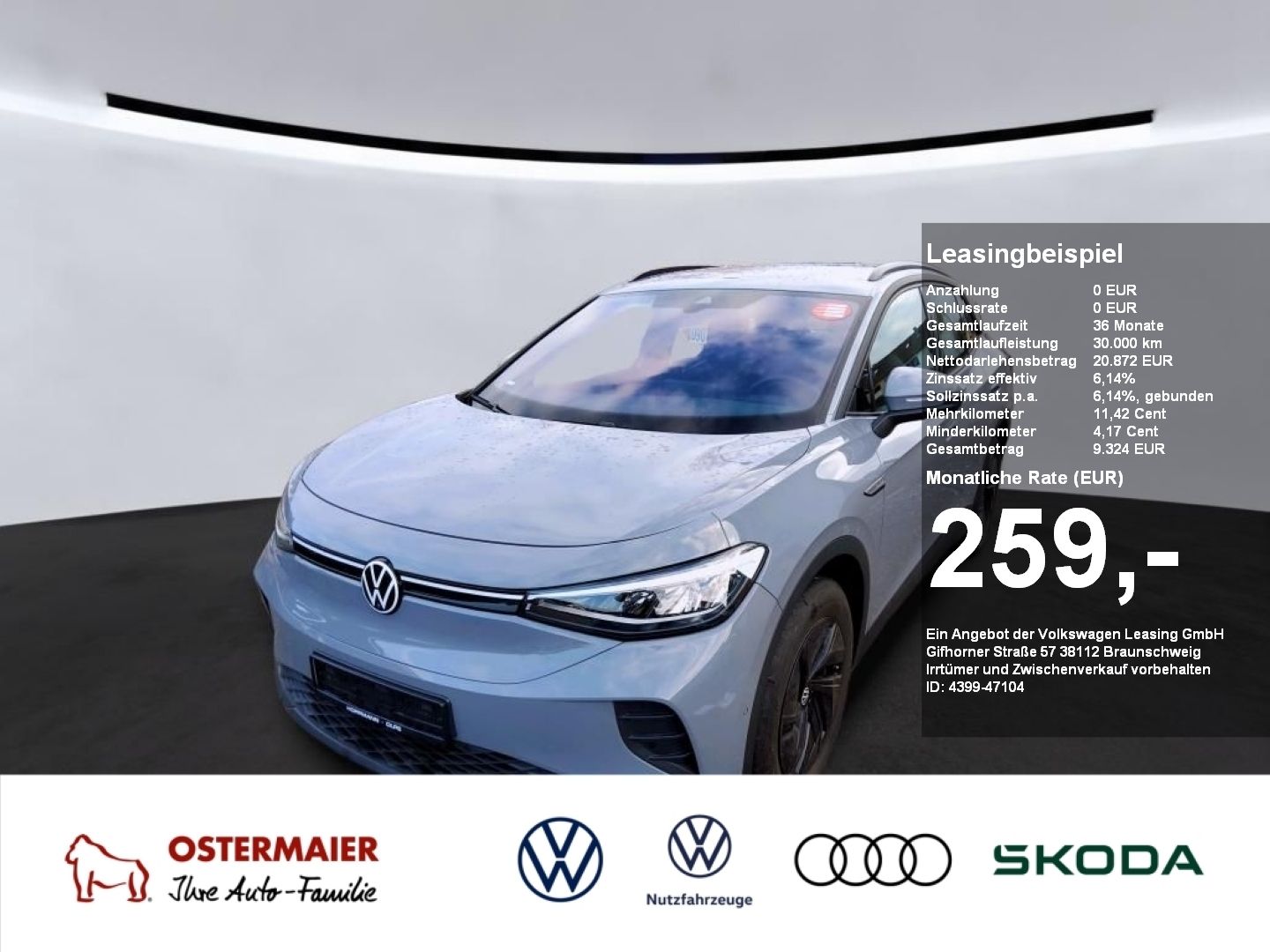 Volkswagen ID.4 PURE PERFORMANCE 170PS ACC.WÄRMEPUMPE.AREA-