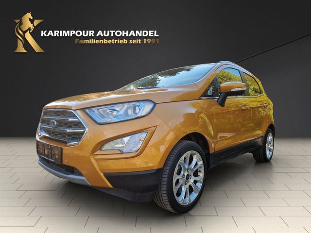 Ford EcoSport Titanium *RFK*SHZ*Teilleder*Ambiente*