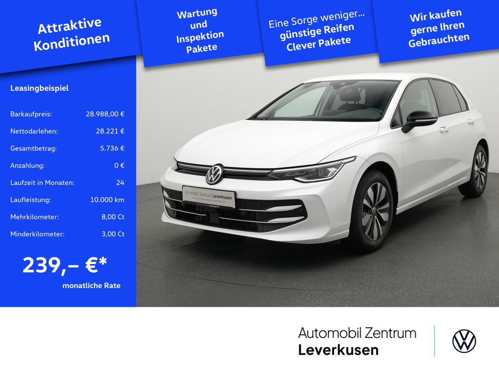 Golf VIII Goal DSG AHK NAVI VIRT ACC KAM SHZ LED