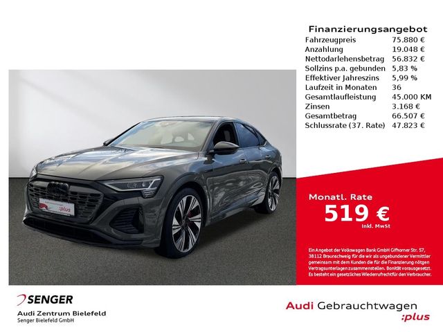 Audi Q8 e-tron Sportback 55 e-tron S line quattro MMI