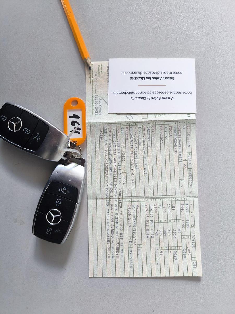 Mercedes-Benz CLA 220 2.0 Automatik Unfallschaden