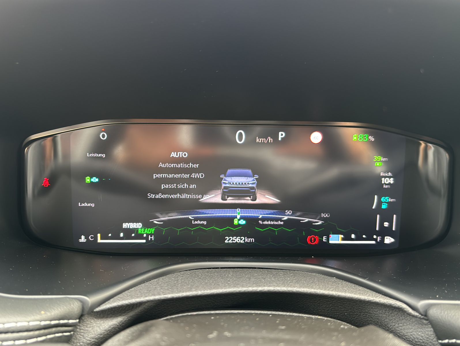 Fahrzeugabbildung Jeep Compass 1.3 T4 Plug-In Hybrid Limited 4xe 140kW