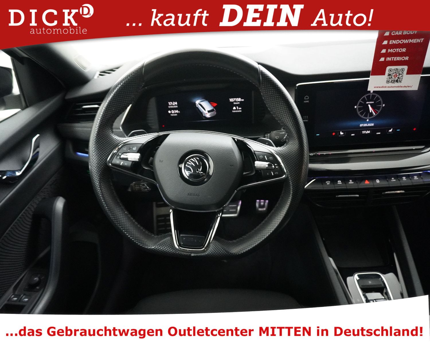 Fahrzeugabbildung SKODA Octavia iV Sportline MATR+COLUM+HEAD+VIRTU+KAM+