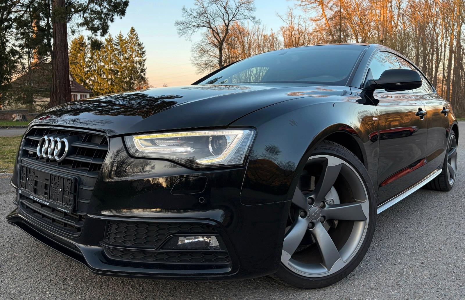 Audi A5 3.0 TDI quattro S Line Leder Glasdach SHZ 19"