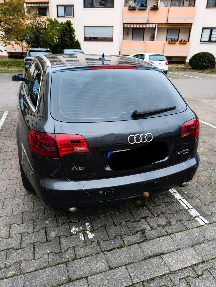 Audi A6 2005 — rear view