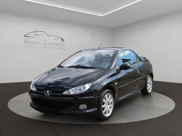 Peugeot 206 Cabriolet CC Platinum SCHWARZ/ROT SPORT