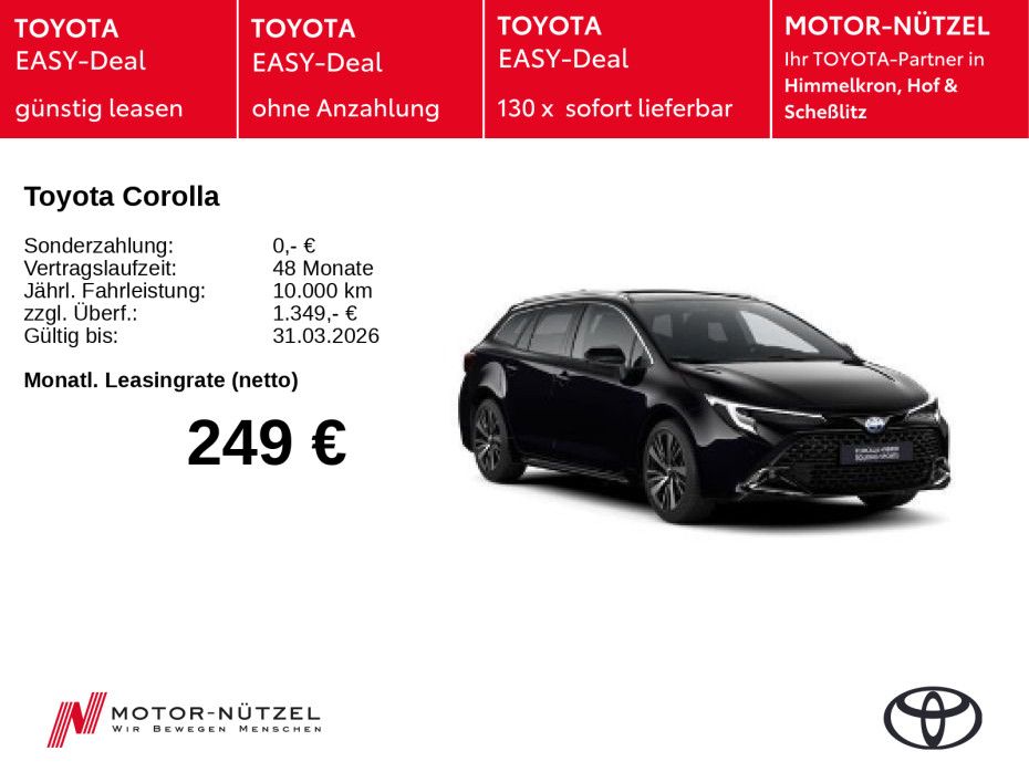 Toyota Corolla TS Teamplayer *GEWERBE-SPECIAL*