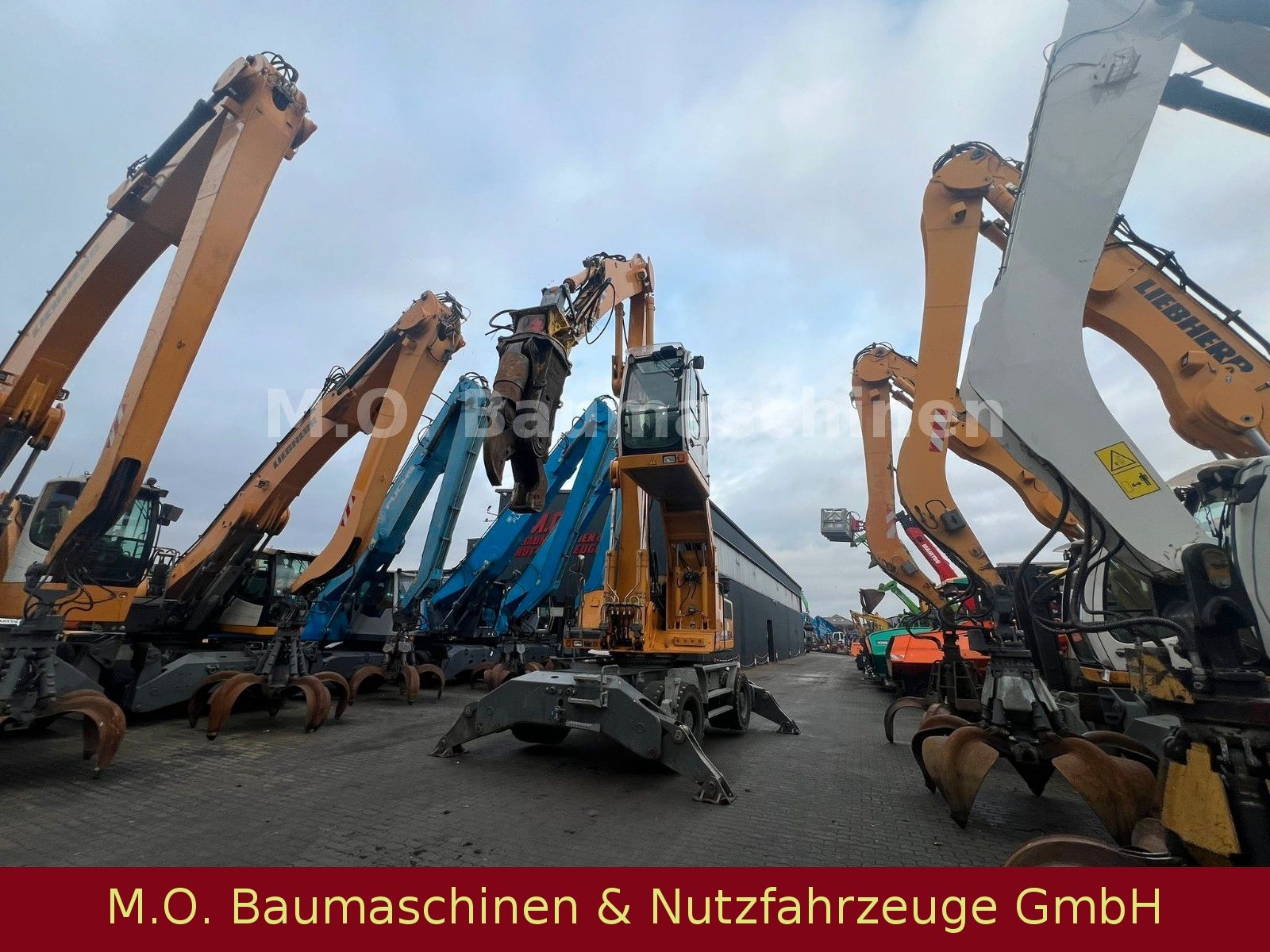 Fahrzeugabbildung Liebherr A 924 C Litronic /Schrottschere/Umschlagbagger