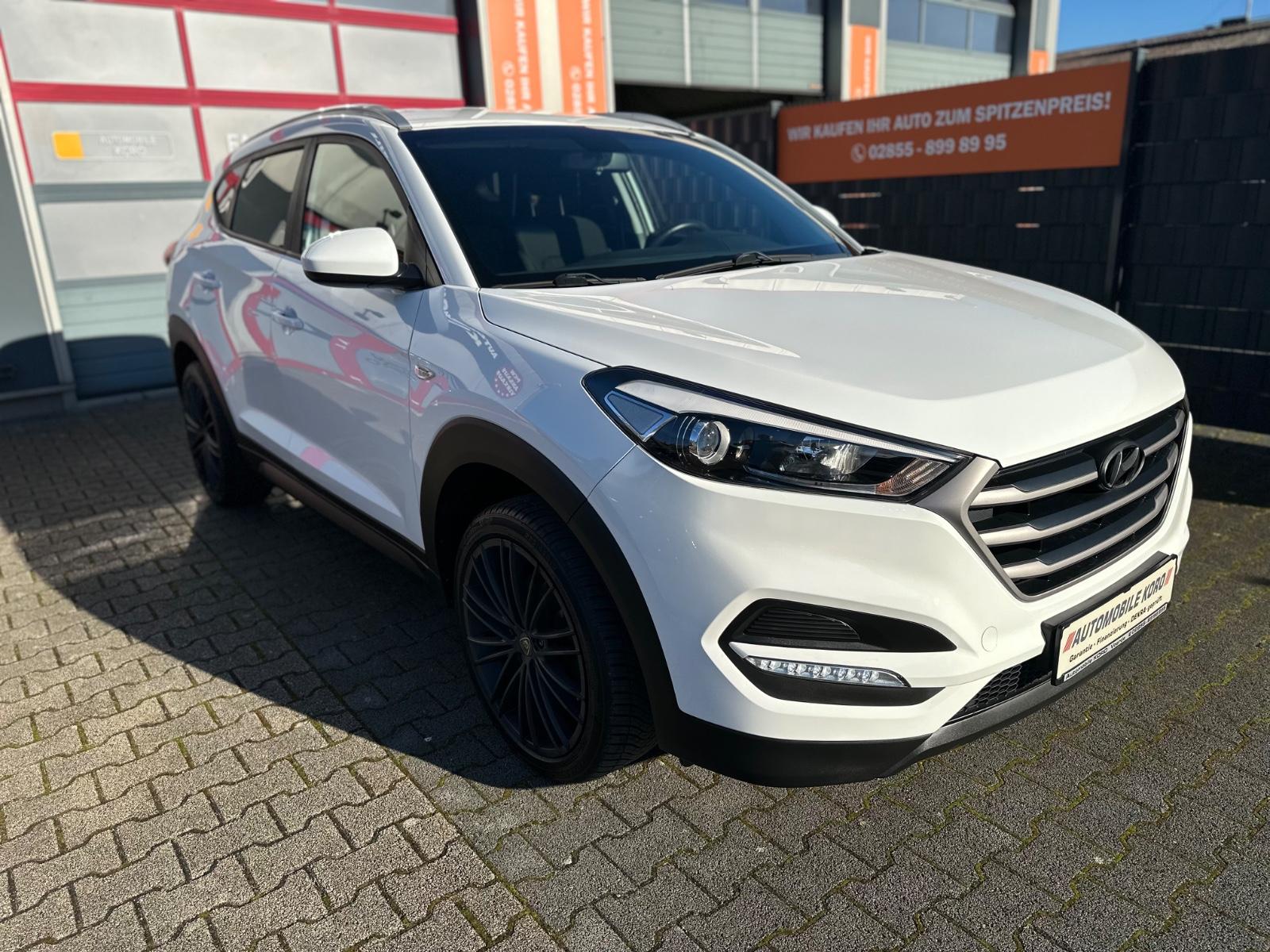 Hyundai Tucson blue/19ZOLL/NAVI/KAMERA/1Hand/